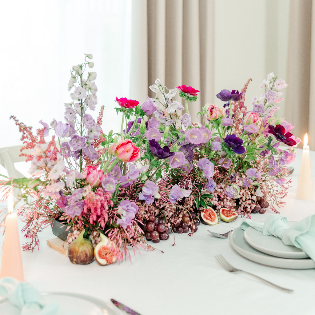 table floral runner sydney events