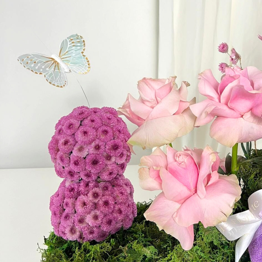 birthday flowers palette de flores