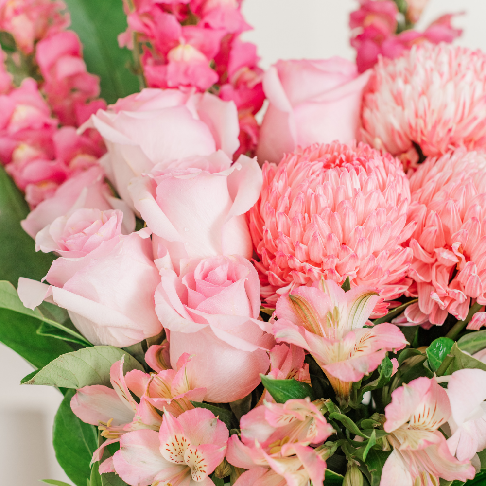 Floral Subscription Sydney pink arrangement