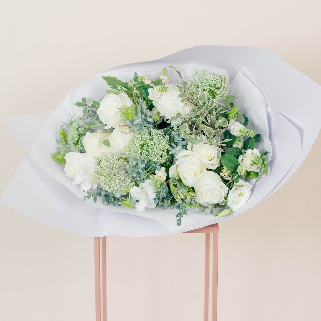 sydney florist white bouquet